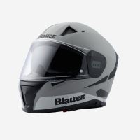 Blauer Integrální helma NACA NF01B - Grey Matt - XL