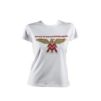 Moto Morini tričko bílé dámské L