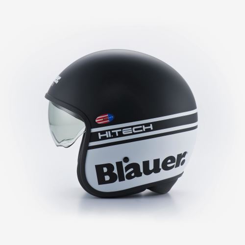Blauer otevřená helma Pilot 1.1 černá matná