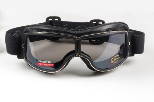 Brýle Baruffaldi JTT retro moto brýle - černé